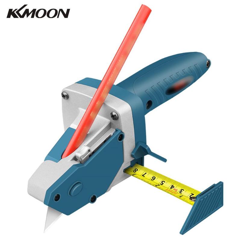 

KKMOON Portable Gypsum Board Cutting Tool Drywall Cutting Artifact Tool with Tape Measure Woodworking Scribe Board Tools