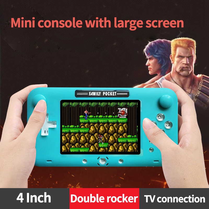 

Mini Retro Handheld Game Console RS-52 NES HD Portable Built-In Handheld Game Player Games Console