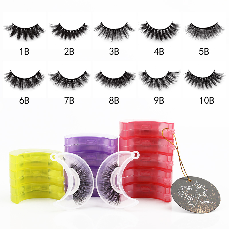 

2020 New 15mm moon eyelashes Wholesale Mink Eyelashes 10 Styles 3D Mink Lashes Natural Volume Lashes Makeup False Eyelashes In Bulk Cilios