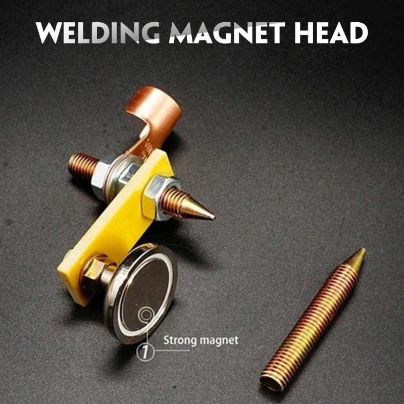 

Magnetic Welding Support Groundclampholder Magnet Portable Electro Welding Ground Connector Practical