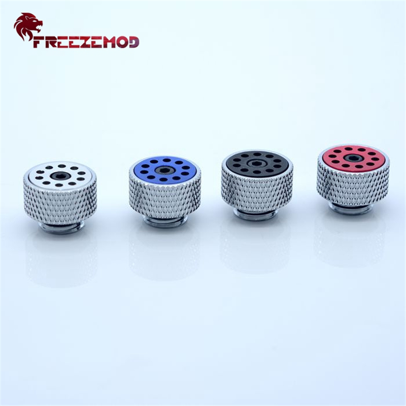 

FREEZEMOD HPQF-S1B Adjustable Automatic Exhaust Valve Computer Pc Water Cooler Fitting Water Tank Silver Body. HPQF-S1B
