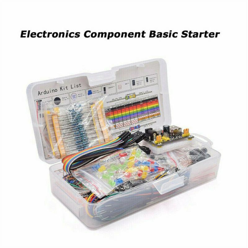 

Electronic Components Kit 830 Connect Points Breadboard Cable Resistor Applicable Electronic Components Kit For UNO R3
