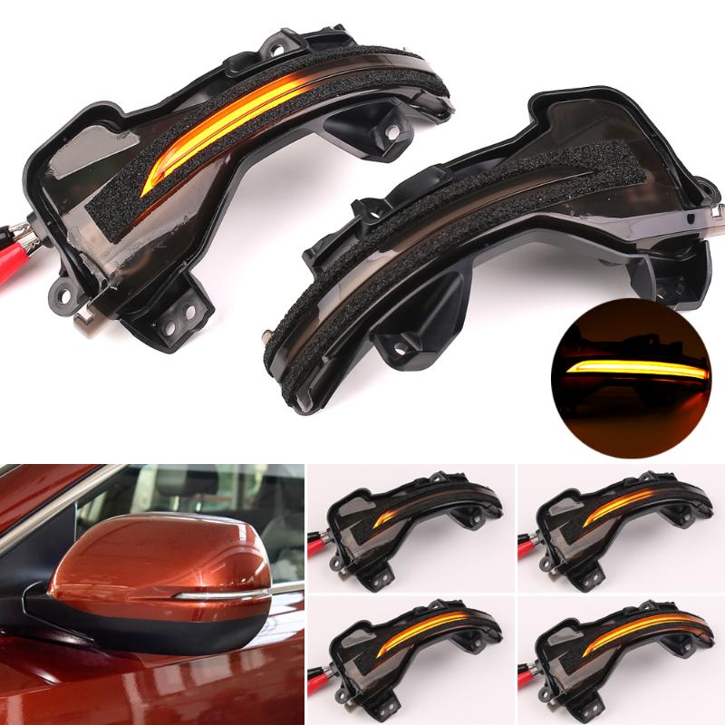 

For CRV URV XRV HRV FIT City Jazz Side Mirror Sequential Dynamic Turn Signal Light Blinker, As pic