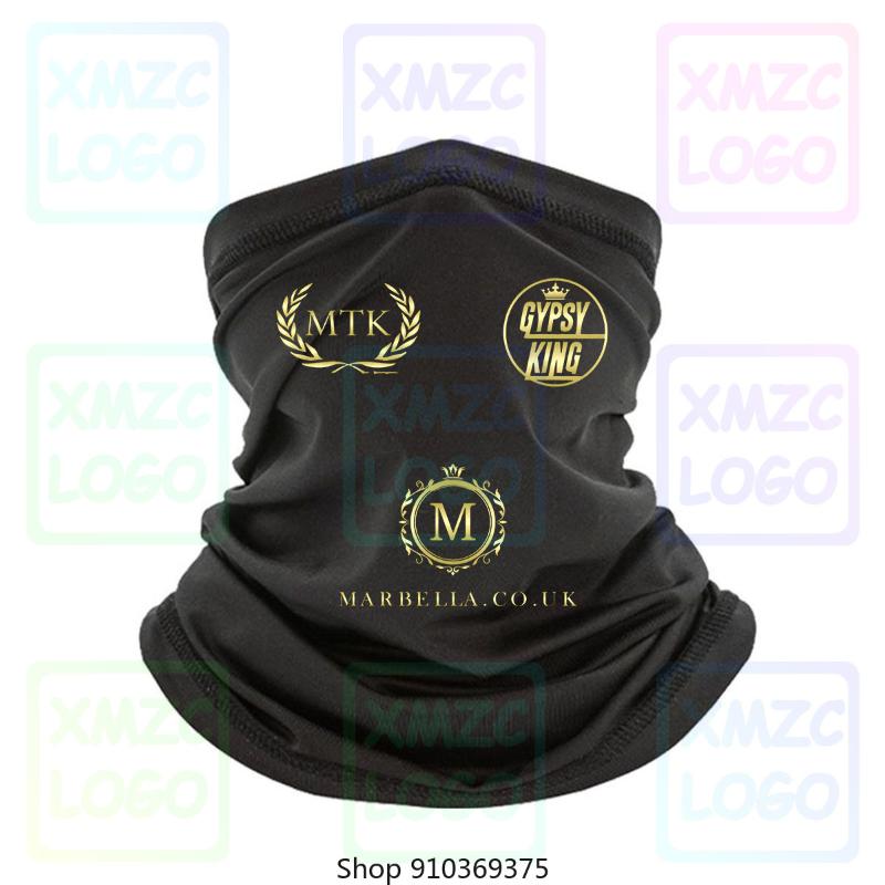 

Tyson Fury Gypsy King Tee Boxing Black Bandana SIZe S 5XL Headband scarf Bandana Neck Warmer Women Men