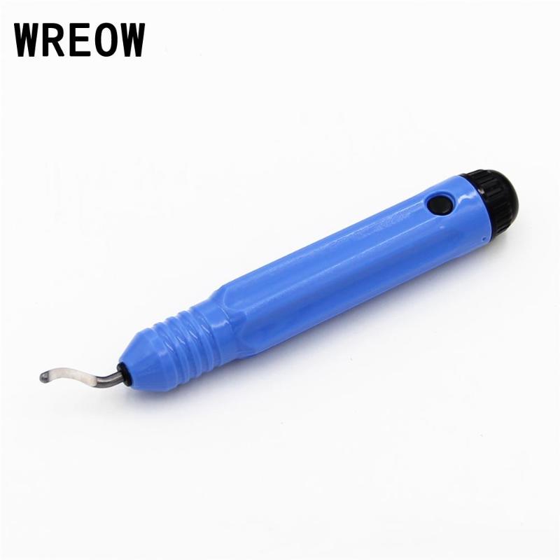 

NB1100 Plastic Burr Handle With 10pcs Blades Manual Hand Deburring Tool Tackle Processed Stainless Steel Aluminum