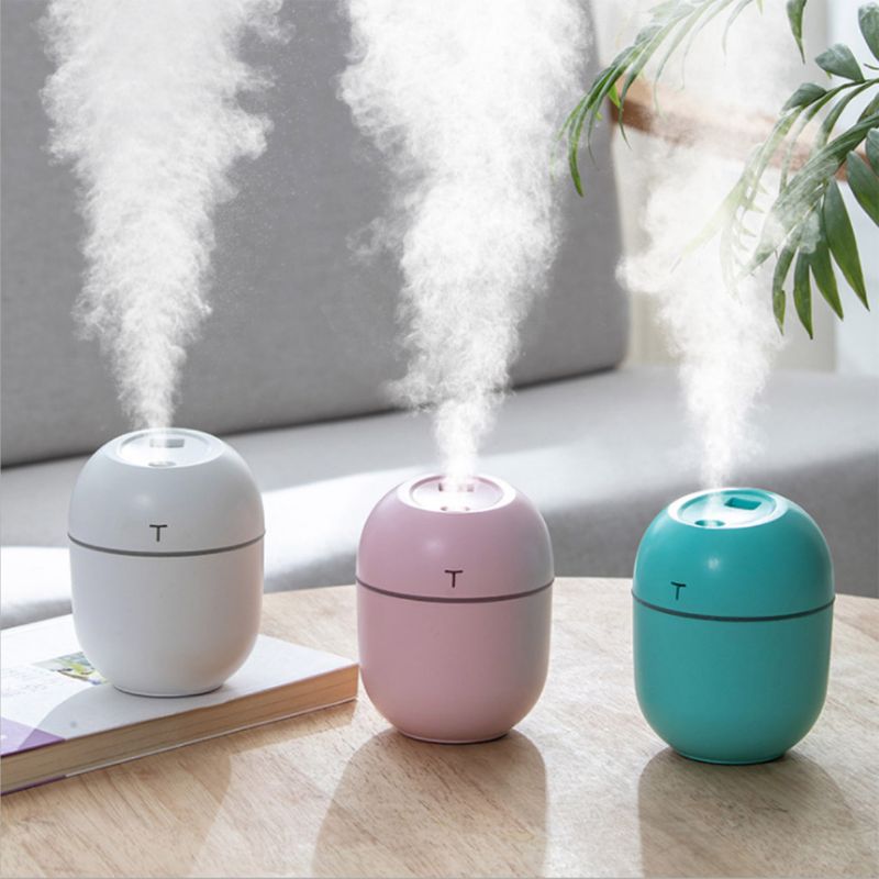 

200ml Ultrasonic Mini Air Humidifier Aroma Essential Oil Diffuser USB Charging