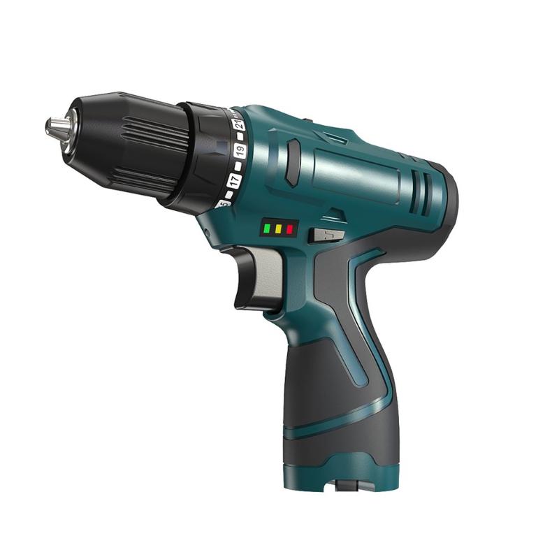 

25V Wireless Power Driver DC Lithium Battery Electric Drill 2-Speed Electric Screwdriver Cordless Drill kit with Accessories