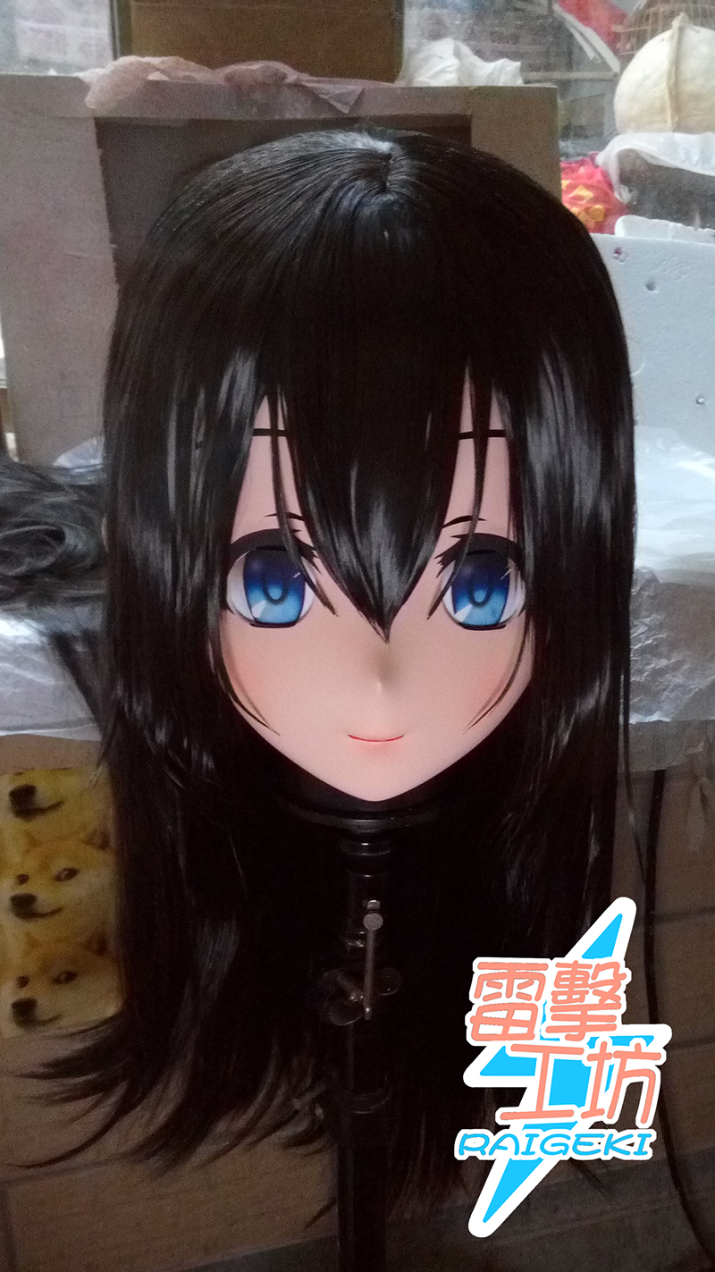 (RK MASK 37) Unisex BJD Doll Mask Kigurumi Transsexuals Beauty Makeup Cosplay Silicone Mask Anime Kigurumi Masks Crossdresser Doll-image-582548500