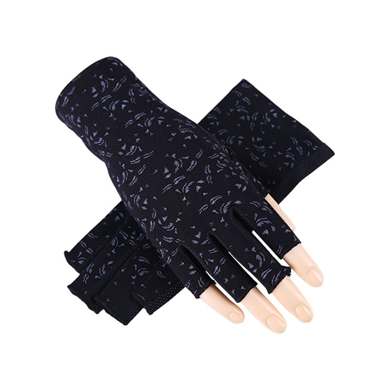 

Women Half Fingers Gloves Summer Stretch Thin Fingerless Driving Gloves Semi Finger Anti Slip Sunscreen Anti-UV Outdoor Glove