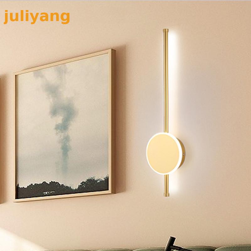 

Postmodern Iron Art Wall Lamp Bedroom Bedside Lamp Wall Light Corridor Aisle Study LED Home Deco Indoor Lighting 220v 110v