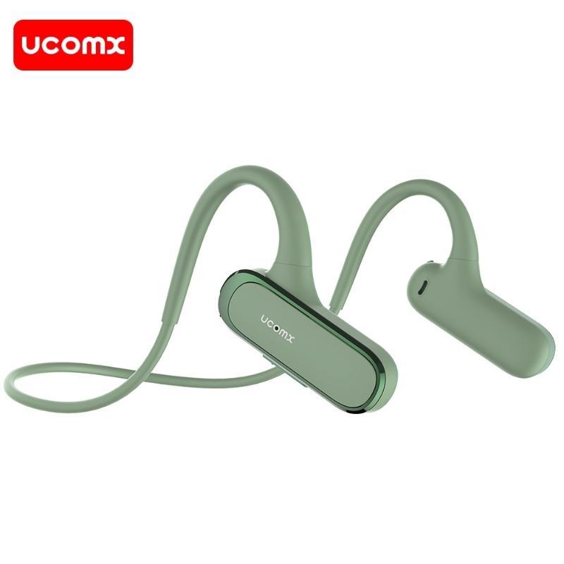 

New Ucomx Airwings G56 Sports Bluetooth 5.0 Wireless Headphones Open-Ear Neckband IPX5 Waterproof Headset for