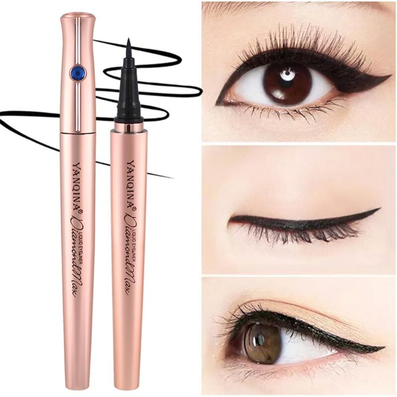 

Professional Waterproof Eyeliner Blue Star Shiny Rose Gold Cool Black No Smear Long-lasting Quick-drying Eyeliner Makeup Tool