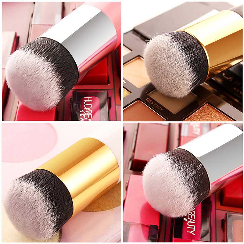 

1pc Professional Foundation Brush Chubby Pier 6Color Makeup Brush Flat Cream Makeup Brushes Professional Cosmetic Make-up