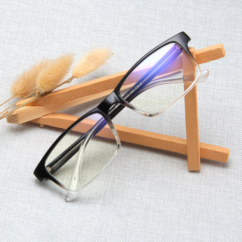 

New Square Anti-blue Light Eyeglasses Fashion Women Plastic Glasses Frame Optics Myopia Computer Eye Glasses Classic Men 2020