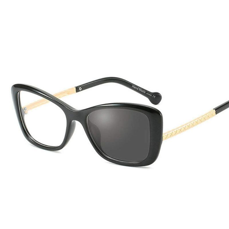

cat Glasses Transition Sunglasses Women Sun Photochromic Fashion Presbyopia diopters Reading Glasses with box FML