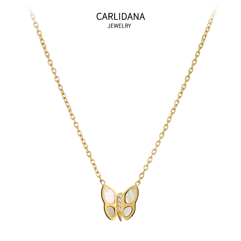 

CARLIDANA butterfly necklaces for women collier jewellery bijoux pendentif boho fashion jewelry kpop wholesale