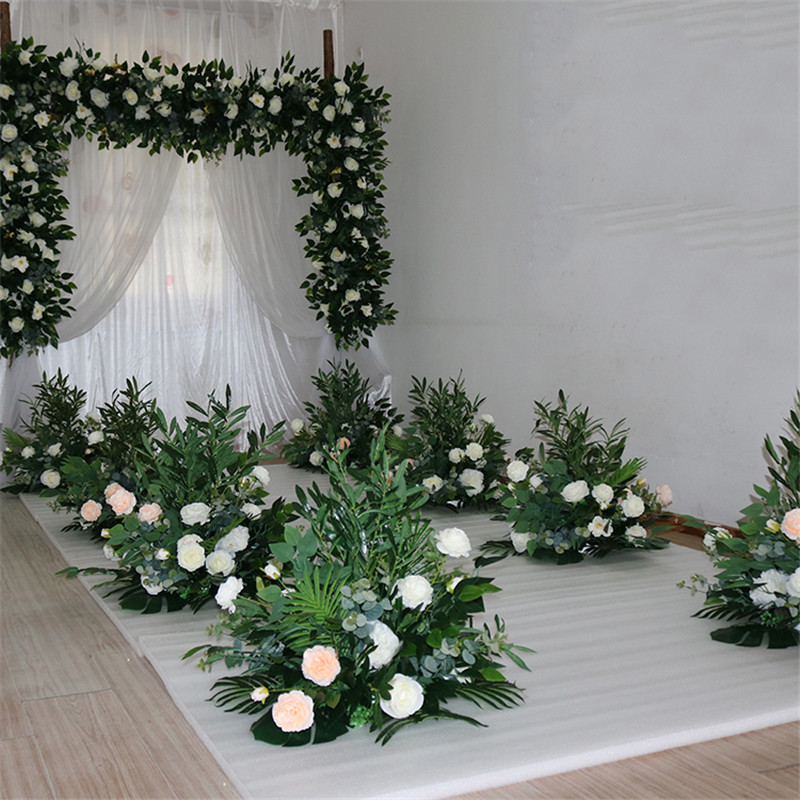 

Customize New high-end Mori small fresh wedding floral props road lead flower decoration flower ball stage aisle floral ornament
