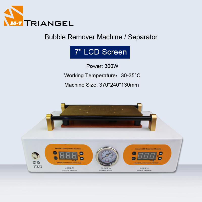 

M-Triangel M2 7 Inch Screen Bubble Remover Machine And LCD Separator For Samsung Display Touch Screen Refurbishment