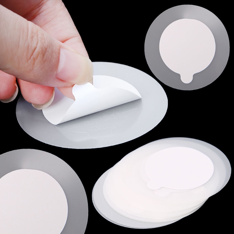 

10x Protective Glue Cover Stickers For Jade Crystal Stone Eyelash Extension Tool