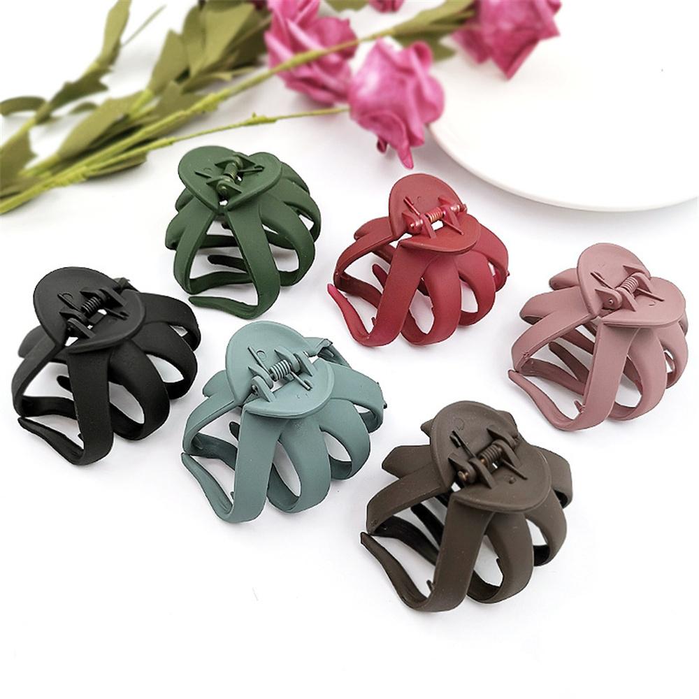 

New Arrival Korea Style Simple Matte Large Size Hair Claws Adults Women Hair Clips Crabs Clamps Daily Hair Styling Accessories, Golden;silver