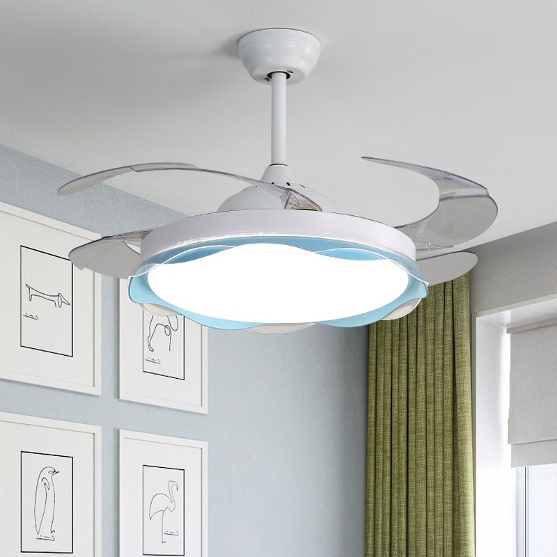 

LED Invisible Ceiling Fan Light LED Fan Light Modern Minimalist Living Room Dining Room Bedroom Ceiling Fans with Lights