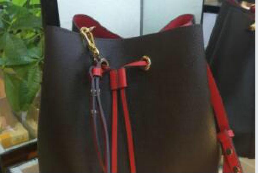 

new leather famous shoulder bag Tote handbags shopping bag purse luxuryy messenger bag Shoulder Bags, Red