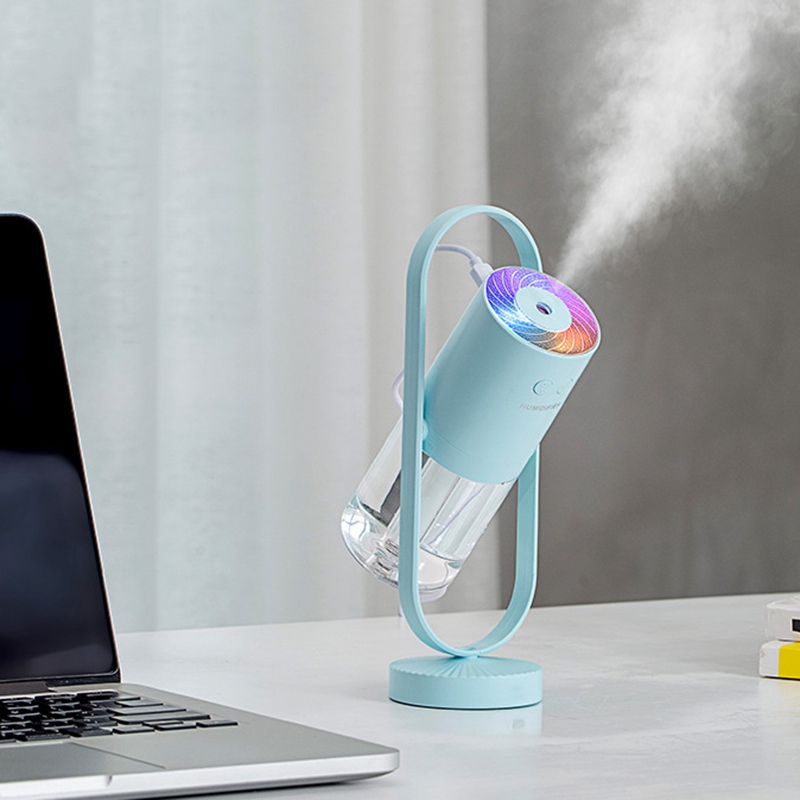 

Hot TOD-Ultrasonic ProjectionAir Humidifier 360 Free Degrees Rotation USB Aroma Diffuser Mini Car Humidifier with LED Lamp Light