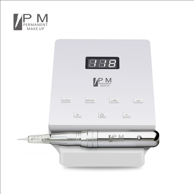 

PM Professional Tattoo Machine Rotary Pen For Permanent Makeup Eyebrows Lip Microblading DIY Machine Kit With