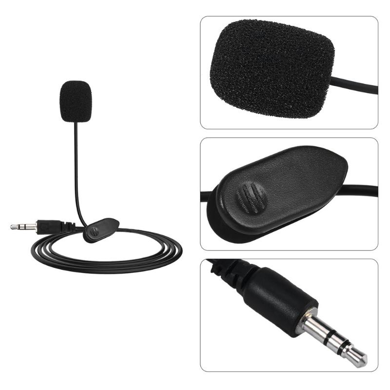 

Mini 3.5mm Microfone Hands Free Lavalier Lapel Microphone Wired Clip for Computer Pc for Smartphone Micro Mic Microphone