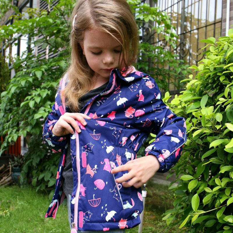 

New 2020 Autumn Winter Girls Coats Girl Jacket Kid Sport Casual Children Polar Fleece Jackets Double-deck Waterproof Jackets, Red