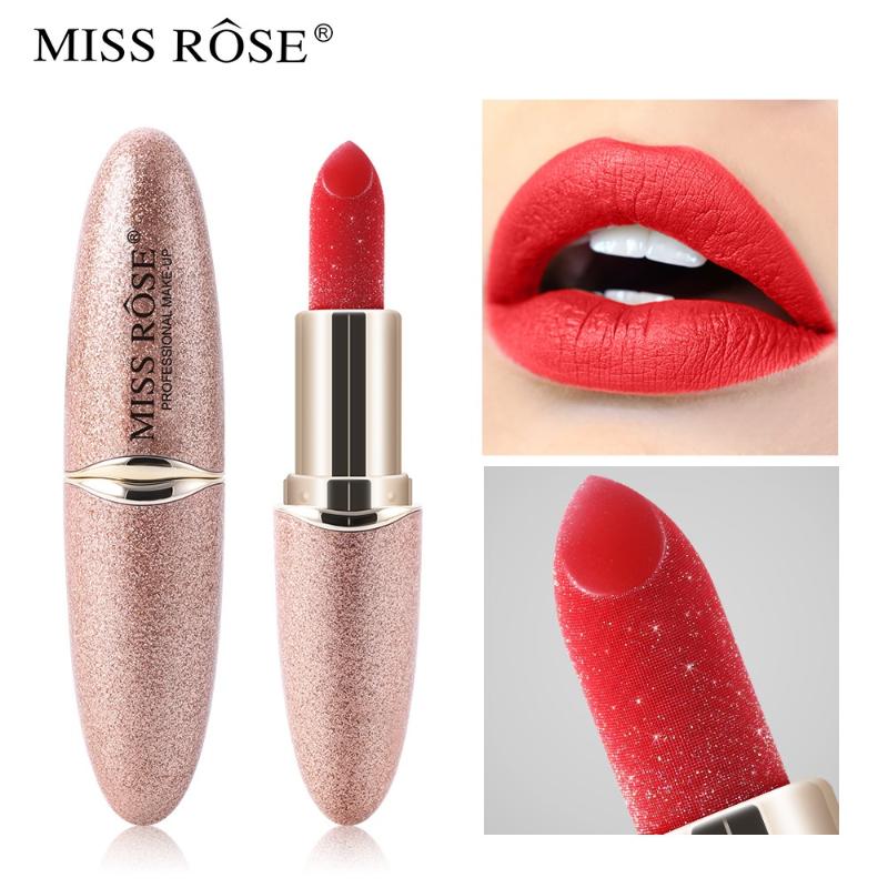

New Gilt Pearlescent Lipstick Makeup Ins Crystal Diamond Starry Sky Lipstick Long Lasting Makeup Waterproof, 07