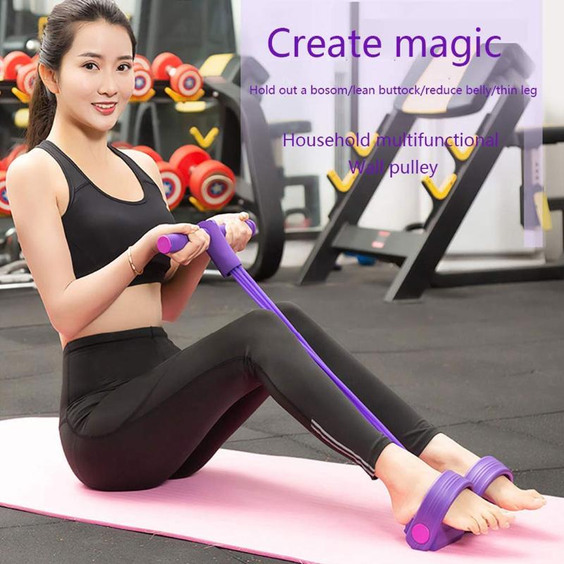 

Fitness Resistance Bands Pedal Resistance Band Elastic Exercise Equipment Natural Latex Bodybuilding Expander Elastic Band