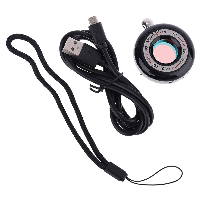 

K100 Portable Travel Camera Detector Anti- Hidden Lens Camera Finder Infrared Scanning Vibration Anti-theft Alarm System Acce