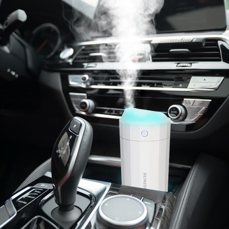 

230ml Ice Cream Ultrasonic Aroma Diffuser USB Air Humidifier with 7 Colors LED Lights Car Mist Maker Mini Portable Air Purifier