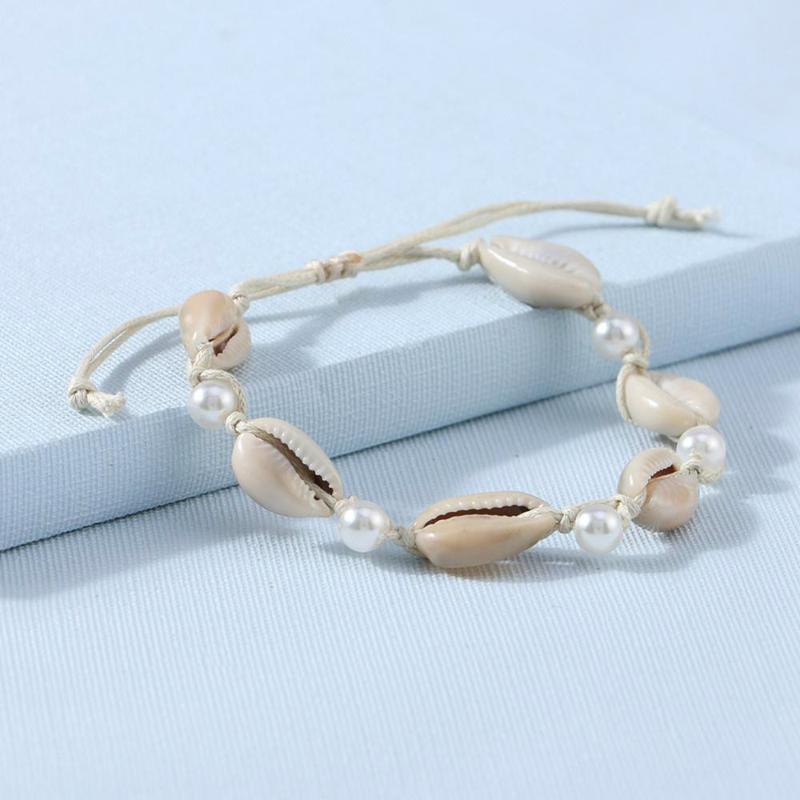 

ELEGANCE11 Design Bohemia Bracelet Handmade Seashell Pearls Rope Bracelets for Women Friendship Bracelet Jewelry Gift for Girls