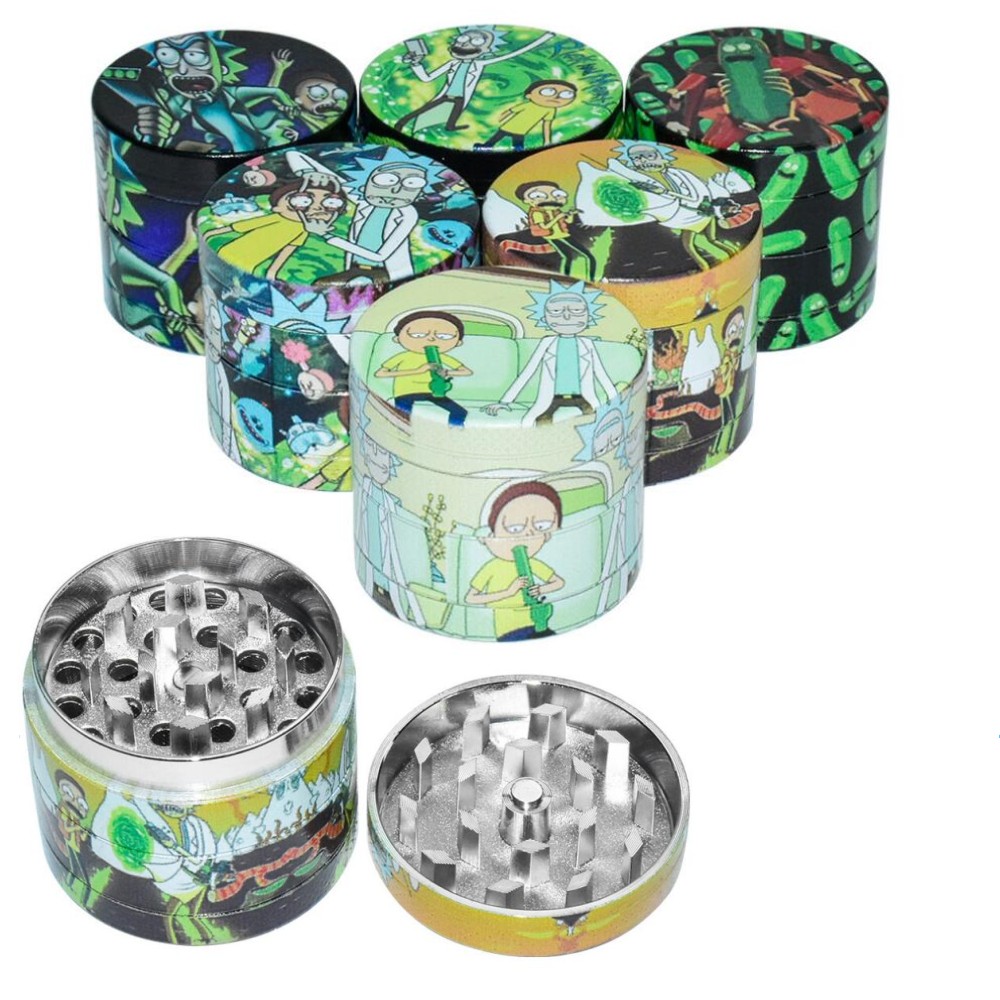 

Hot herb grinder selling Metal Cigarette Mill 40mm Cigarette Mill guitou Baohua zinc alloy cigarette breaker R&m tobacco grinder