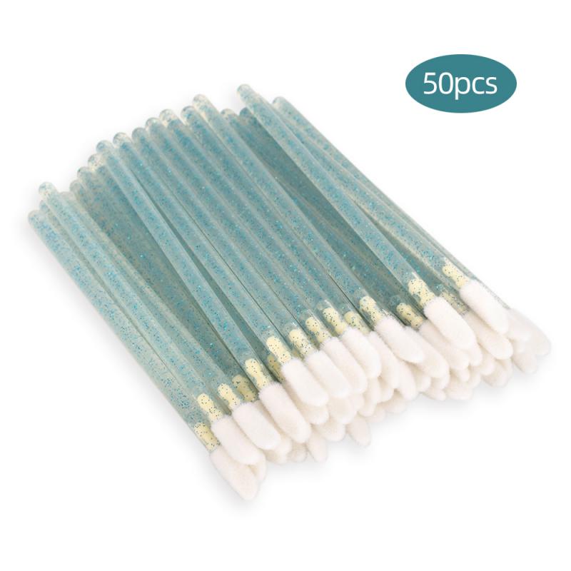 

50 PCS Disposable Lip Brush Women Accessories Eyeshadow Applicator Perfect Best Fashion Hot Pretty maquiagem tool