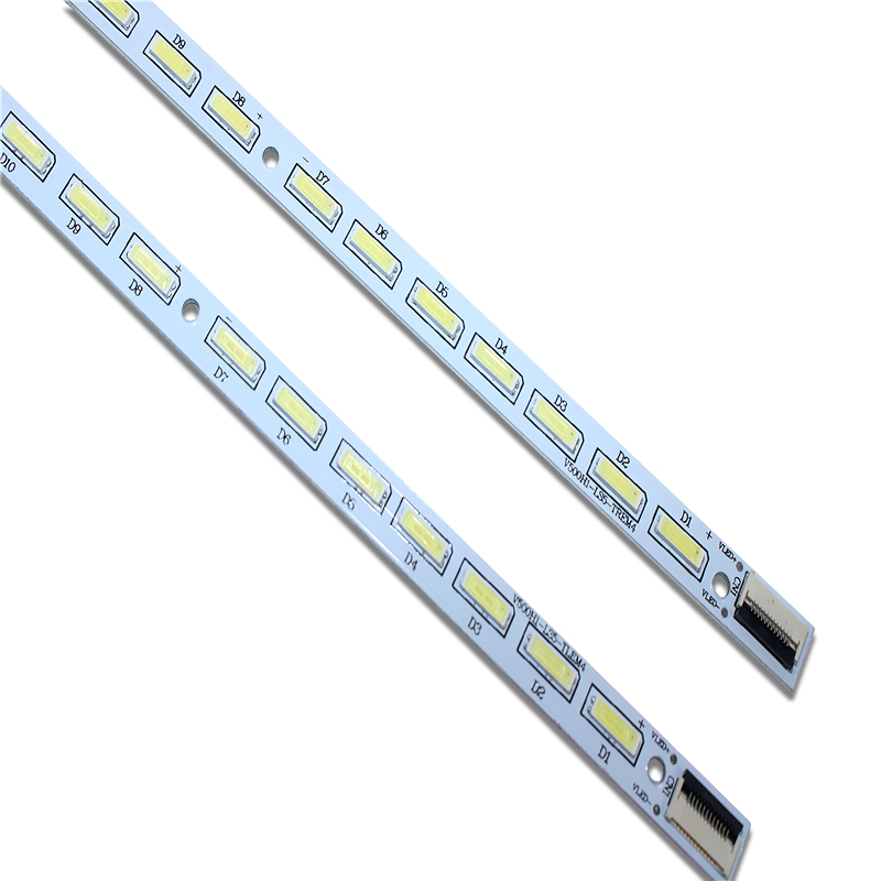 

New 2 PCS LED strip for LE50D8800 V500HJ1-LE1 V500H1-LS5-TLEM6 V500H1-LS5-TREM6 V500H1-LS5-TLEM4 V500H1-LS5-TREM4 E117098