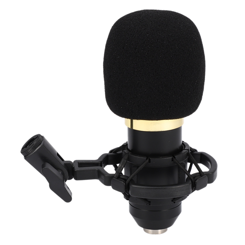 

Professional Condenser Sound Microphone with Mount for Computer Sound Recording Kit KTV Karaoke BM800 Microphone