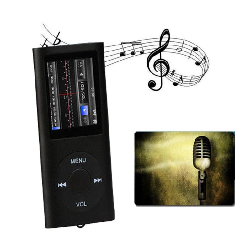 

Mini MP3 Player 1.8 inch LCD scren Stereo Music Media Player FM radio AMV video built in 8/16/32GB Micro SD TF Card