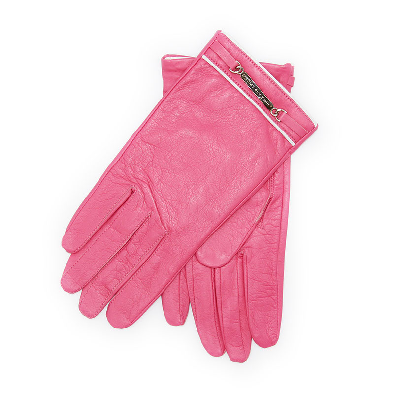 

Autumn Winter New Gloves Ladies Gloves Leather Glove Plus Velvet Lining Warm Windproof Sheepskin Outdoor Riding Mittens