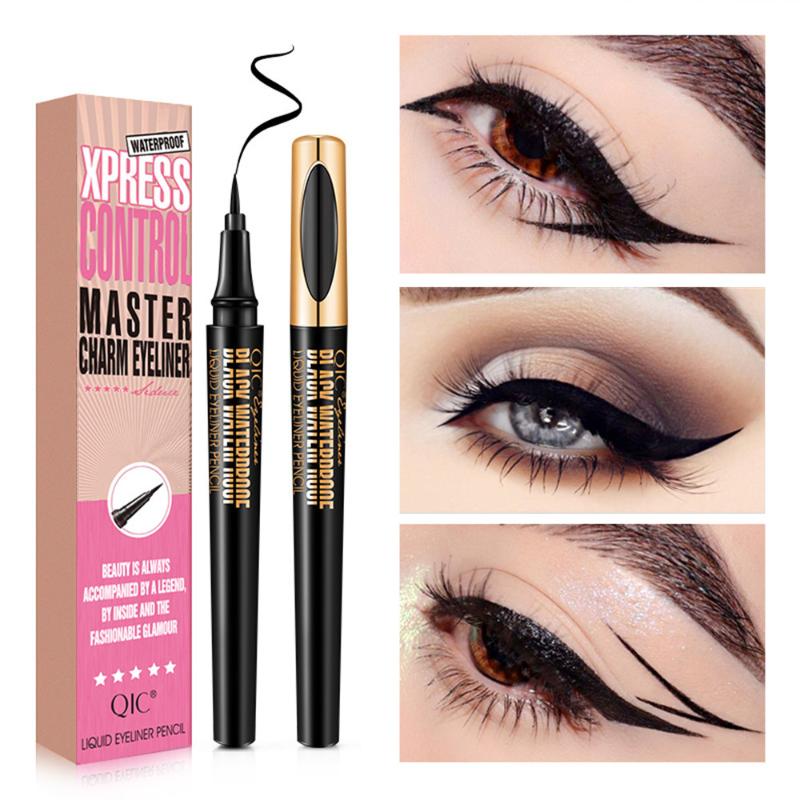 

1 Pcs Brand New Liquid Eyeliner Pencil Waterproof Quick-dry Super Black Color Eye Liner Long Lasting Makeup Tool Eyeliner Pen