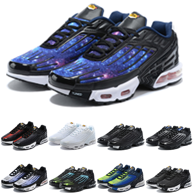 

Top quality men women tn plus 3 running shoes blue sky red spider hyper violet sunset grey sports trainers walking, Blue spider 39-45