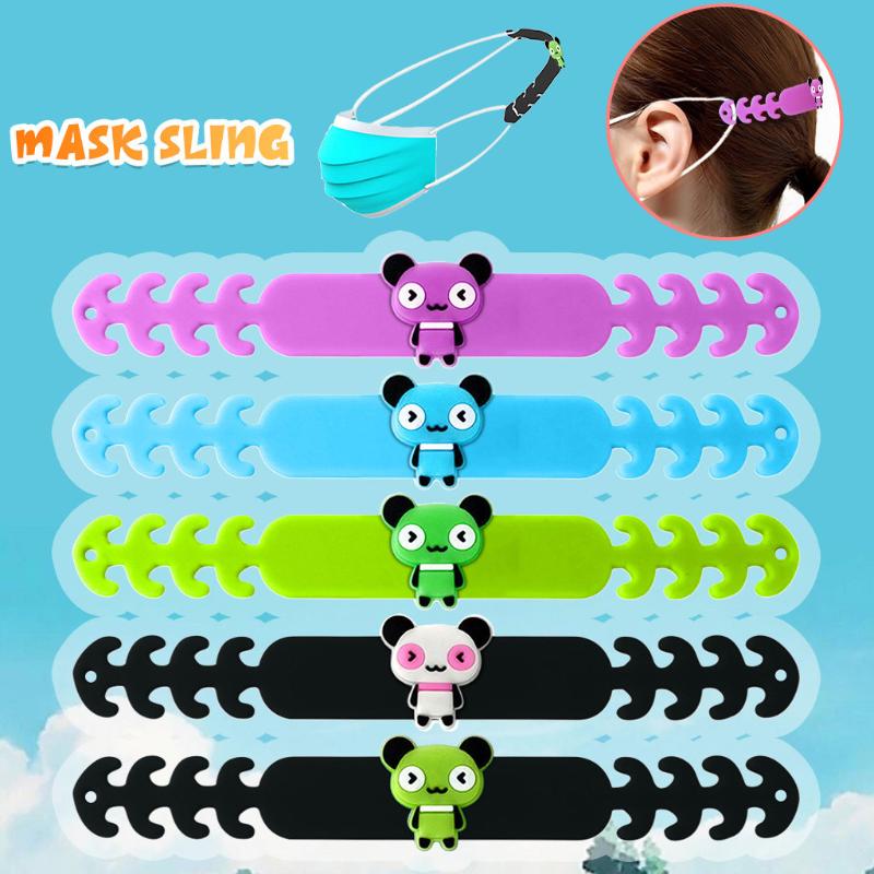 

5pcs Face Mouth Mask Straps Ear Protectors Clips Adjustable Mask Ear Grips Extension Hook Face Masks Buckle Holder Accessories 8