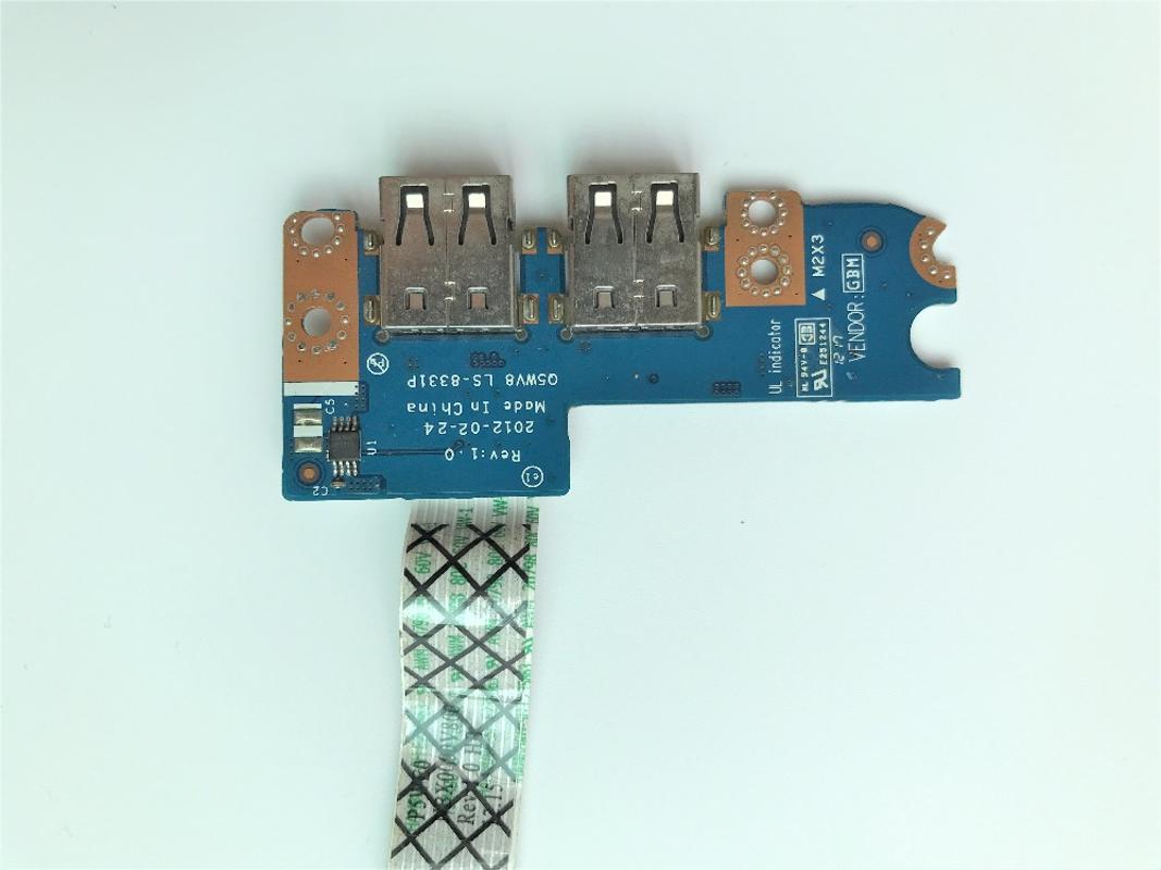 

original FOR FOR Aspire V3-571G V3-551G V3-551 USB Port Board with cable LS-8331P