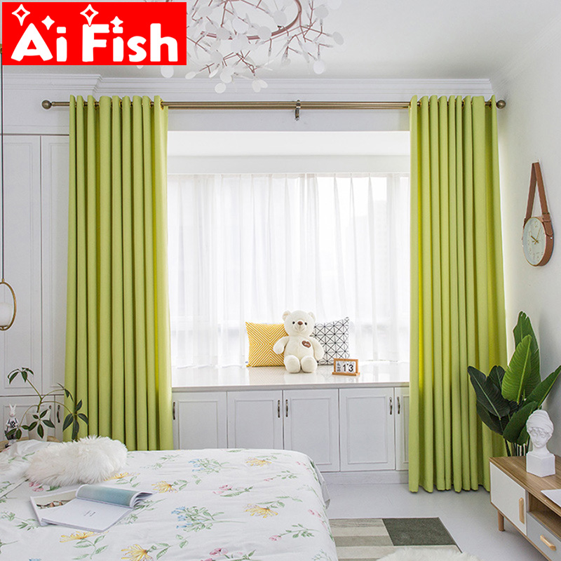 

Modern Candy Green Blackout Curtains Blind Panel Velvet Curtain Fabrics For Window Sheer Curtains For Living Room Tende MY244E, White tulle