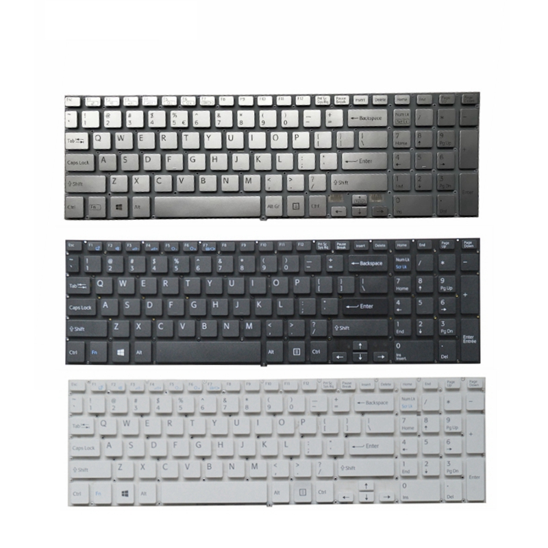 

NEW English laptop Keyboard for VAIO SVF15 SVF152 SVF153 SVF154 9Z.NAEBQ.00R SVF15N17CXB AEHK97001103A