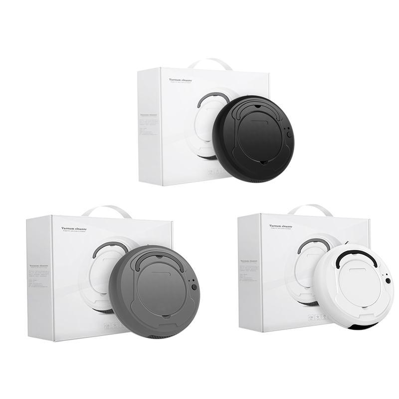 

1800PA Smart Robot Vacuum Cleaner,3-In-1 USB Rechargeable Smart ing Robot Strong Suction Cleaner for Home