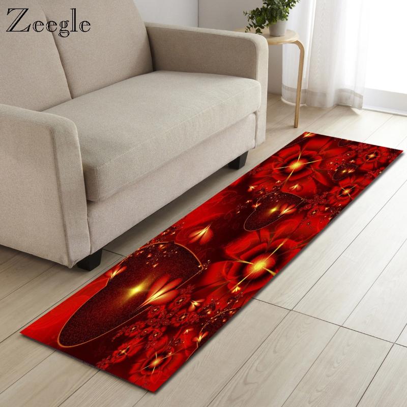 

Zeegle Carpet Anti Slip Living Room Floor Rug Long Rectangle Kitchen Carpet Absorbent Bedside Mat Soft Kids Room Area Rug, Ct71