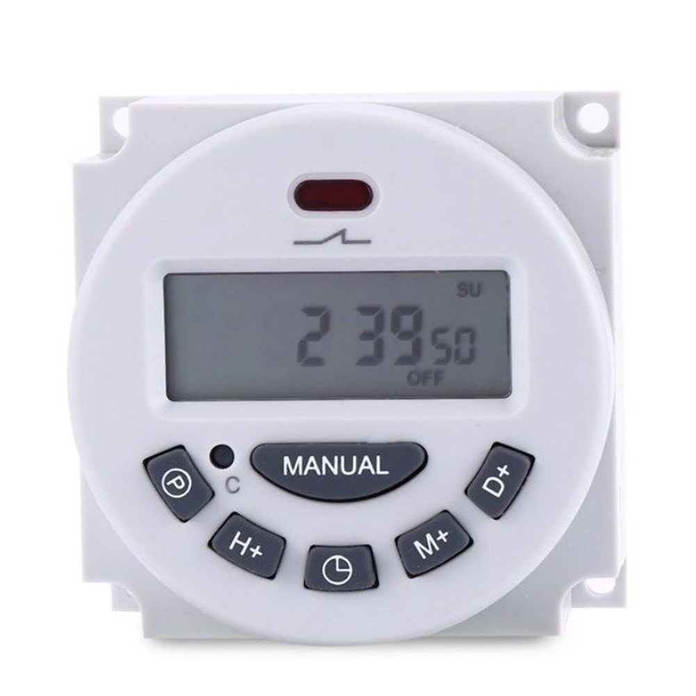 12V/24V/110V/220V Accurate Electronic Programmable Minutes Counter Mini Portable LCD Digital Kitchen Control Power Timer Switch-image-590231712